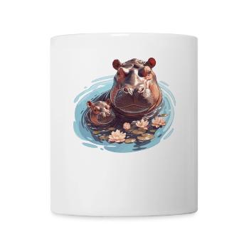 Hippopotamus Hippopotamus - Mug - white - Front