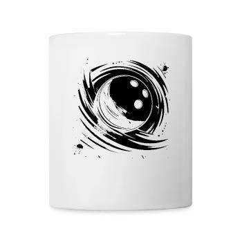 Bowling Grafik - Tasse - Weiß - Vorne