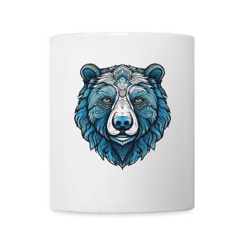 Polar Bear Portrait Polar Bear - Mug - white - Front