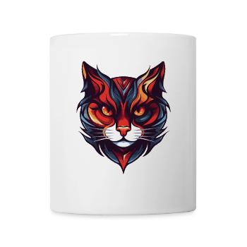 Cat Portrait - Mug - white - Front