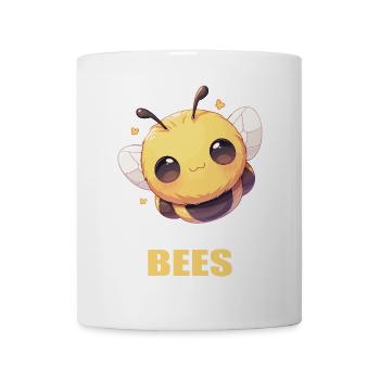 Bienen Biene - Tasse - Weiß - Vorne