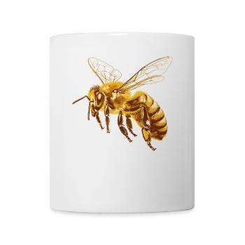 Bienen Biene - Tasse - Weiß - Vorne