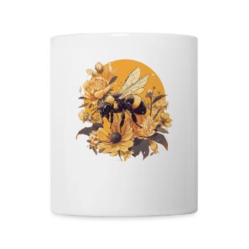 Bienen Biene - Tasse - Weiß - Vorne