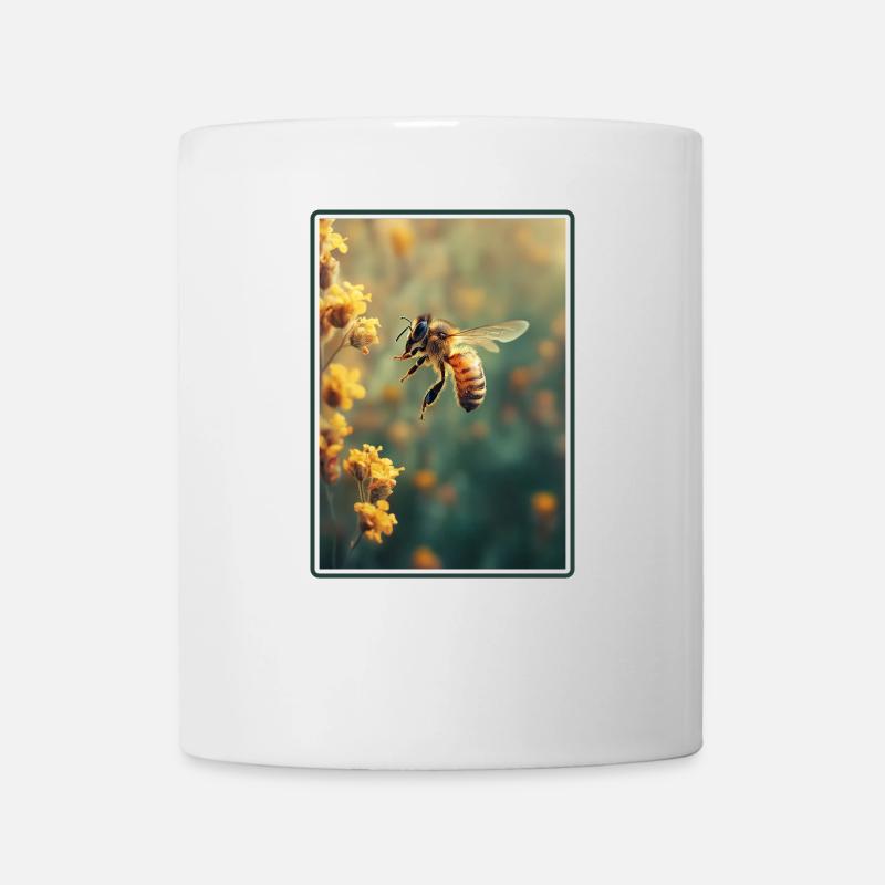 Bienen Biene - Tasse - Weiß