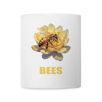 Bienen Biene - Tasse - Weiß - Vorne