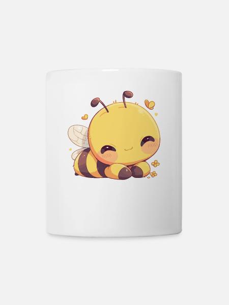 Bienen Biene - Tasse - Weiß