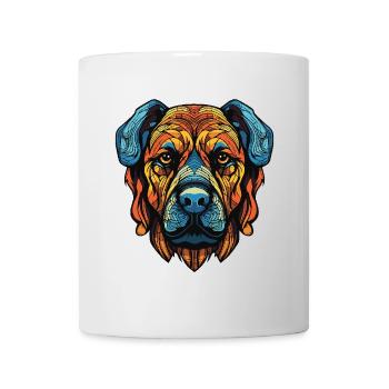 Kangal Hund Porträt - Tasse - Weiß - Vorne