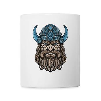 Wikinger Krieger Valhalla Odin - Tasse - Weiß - Vorne