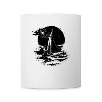 Segeln - Tasse - Weiß - Vorne