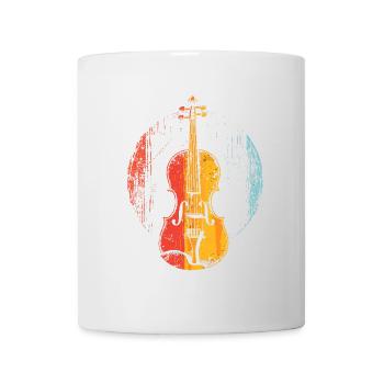 Violin Comic Style - Mug - white - Front
