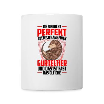 Armadillo is not perfect Armadillo Armadillo - Mug - white - Front
