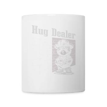 Cooler Gangster Teddy Bär als Hug Dealer - Tasse - Weiß - Vorne