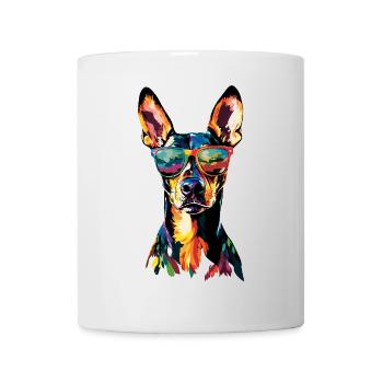 Rhodesian Ridgeback chasse chien chiens Pride Ridgeback - Mug blanc - blanc - Devant