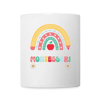 I love being a Montessori teacher. - Mug - white - Front