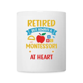 Retired, but always in my heart - Mug - white - Front