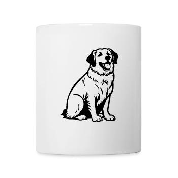 Golden Retriever Dog - Mug - white - Front