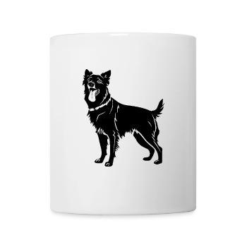 Australian Shepherd Dog - Mug - white - Front