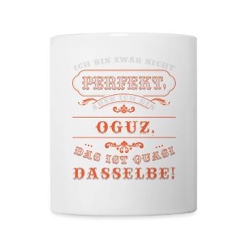 Funny OGUZ for Name Day with Name Name - Mug - white - Front