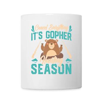 Marmotte, Chasseur, Chasse - Mug blanc - blanc - Devant