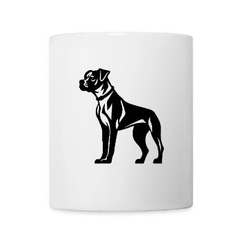 Chien Boxer - Mug blanc - blanc - Devant