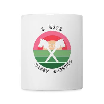 j’aime Hobby Horsing Hobby Horse - Mug blanc - blanc - Devant