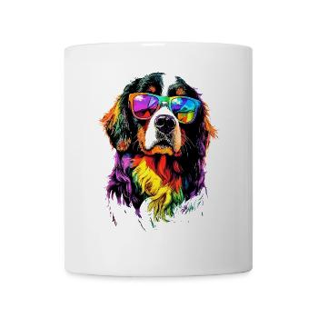 Bouvier bernois Chiens mignons Bouvier suisse - Mug blanc - blanc - Devant