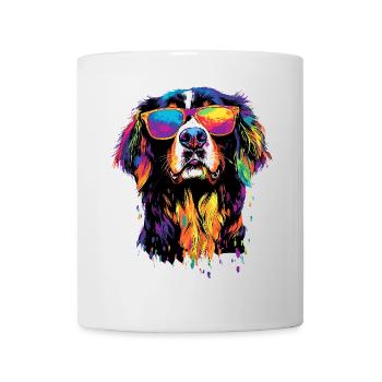Bouvier bernois Chiens mignons Bouvier suisse - Mug blanc - blanc - Devant