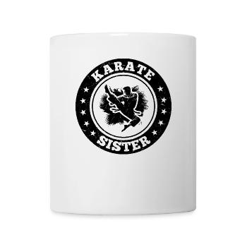 Karaté Sœur Karaté - Mug blanc - blanc - Devant
