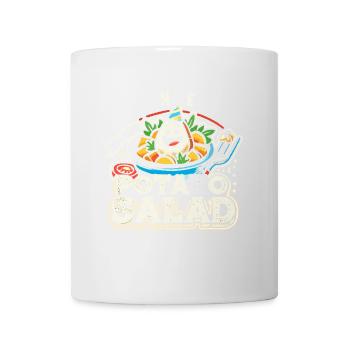 Ich bin nur wegen des Kartoffelsalats hier - Tasse - Weiß - Vorne