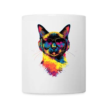 Siamkatze Siam Katze Siamese Cat Siamesen Katzen - Tasse - Weiß - Vorne