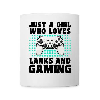 Gamer und Alouettes: Videospiele und Abenteuer in der Luft - Tasse - Weiß - Vorne