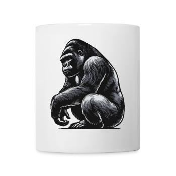 Gorilla - Tasse - Weiß - Vorne