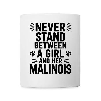 Belgian Shepherd Saying Malinois Gift - Mug - white - Front