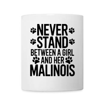 Belgian Shepherd Saying Malinois Gift - Mug - white - Front