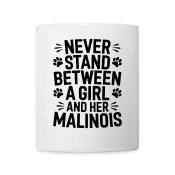 Belgian Shepherd Saying Malinois Gift - Mug - white - Front