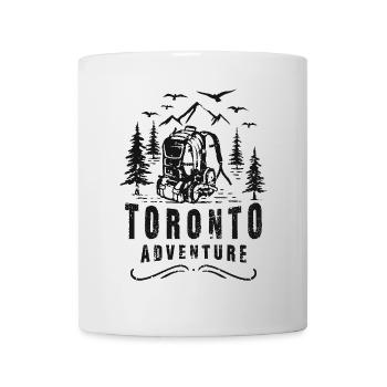 Toronto Outdoor Camper Camping Zelt Zelten - Tasse - Weiß - Vorne