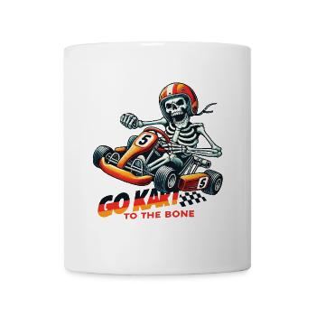 Go-Kart To The Bone Racer Skeleton - Mug - white - Front
