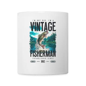 Vintage Trout Fisherman Fishing Birthday 1993 - Mug - white - Front
