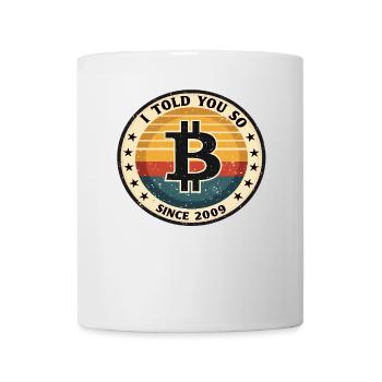 Retro Bitcoin Design - Crypto Fashion pour - Mug blanc - blanc - Devant