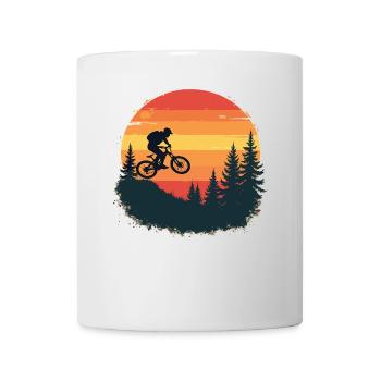 Mountainbike Downhill Abenteuer Mtb für Radfahrer - Tasse - Weiß - Vorne
