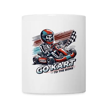 Go-Kart Racer Funny Saying - Mug - white - Front