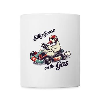 Crazy Goose Go-Kart Fun Gas - Mug blanc - blanc - Devant