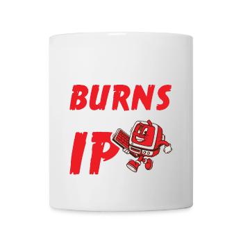 Funny saying "It Burns when I Pee"! - Mug - white - Front