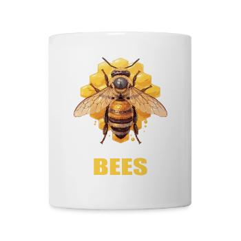 Bienen Biene - Tasse - Weiß - Vorne