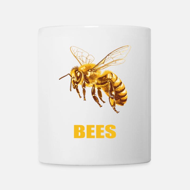 Bienen Biene - Tasse - Weiß