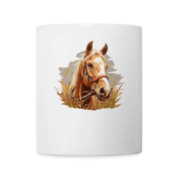 Pferde Pferd - Tasse - Weiß - Vorne