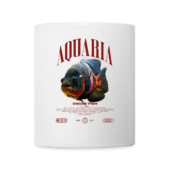 Oscar Fish Changement d’eau Poisson Monstre - Mug blanc - blanc - Devant