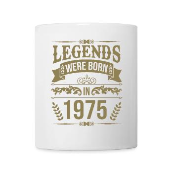 Birthday Legends Year 1975 - Mug - white - Front