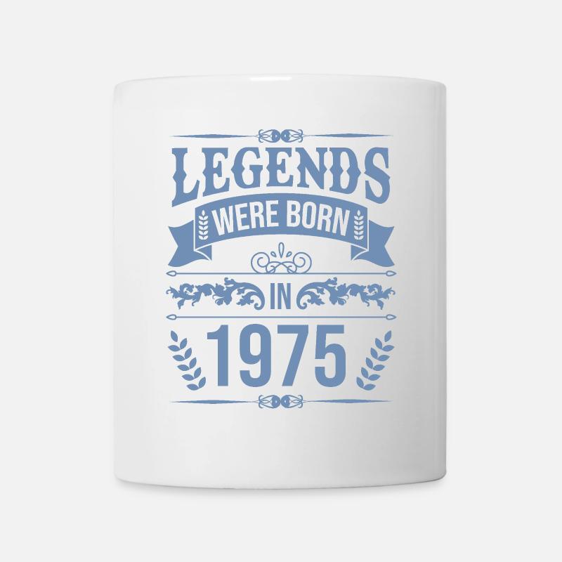 Année des Légendes de l’Anniversaire 1975 - Mug blanc - blanc