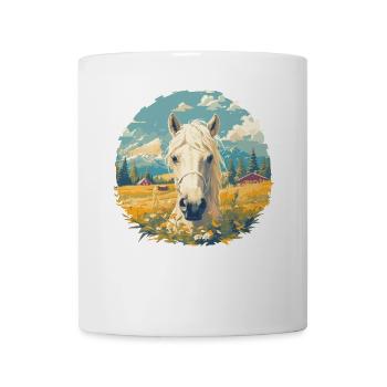Pferde Pferd - Tasse - Weiß - Vorne